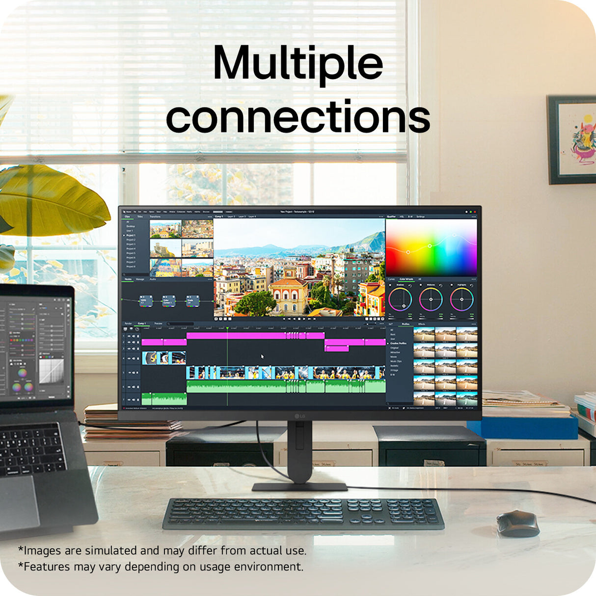 LG UltraFine™ U7 27U710B-B, 27-inch UHD 4K UHD IPS monitor