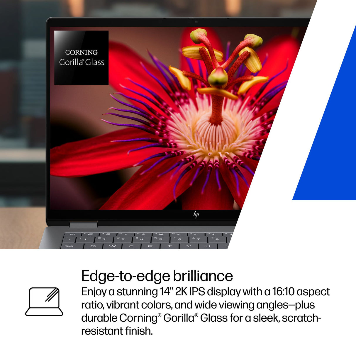 HP OmniBook X FlipNGAI 14-fk0004na Copilot+ PC AMD Ryzen AI 5 340 Hybrid (2-in-1) 35.6 cm (14") Touchscreen 2K 16 GB LPDDR5x-SDRAM 512 GB SSD Wi-Fi 7 (802.11be) Windows 11 Home Silver