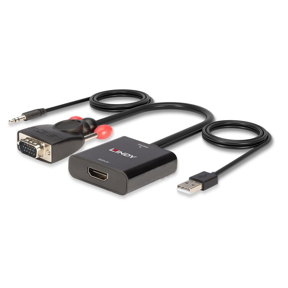 Lindy VGA and Audio to HDMI Converter