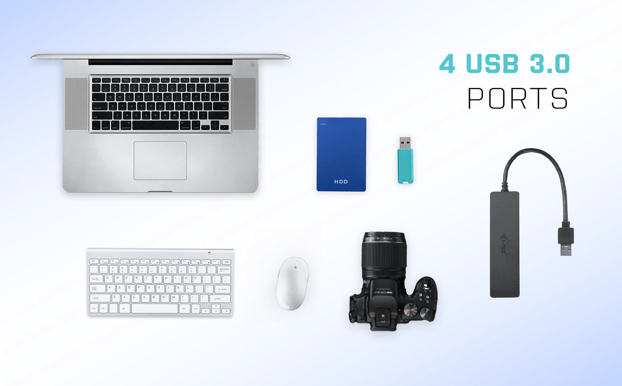 i-tec Advance USB 3.0 Slim Passive HUB 4 Port