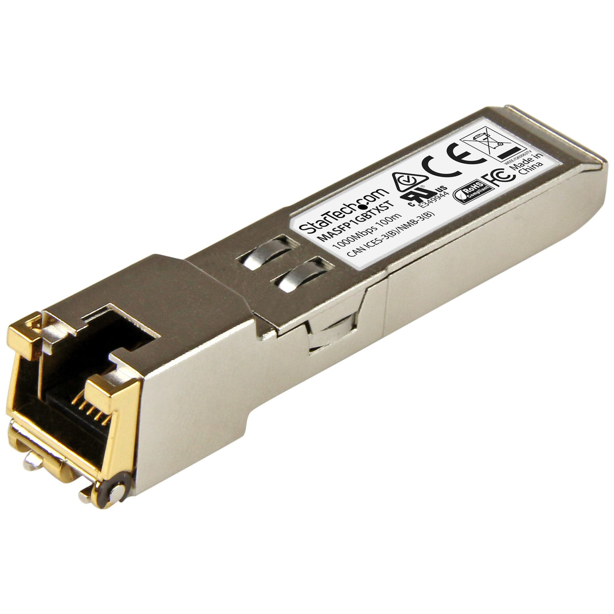 Meraki Core Stack Sfp StarTech.com Cisco Meraki MA-SFP-1GB-TX Compatible SFP Module - 1000BA ...