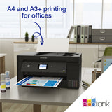 Imprimante Epson Ecotank ET-15000 C11CH96401CA, couleur, sans fil, A3, tout-en-un avec fax, réseau, chargeur automatique de documents, panneau tactile de 6,8 cm