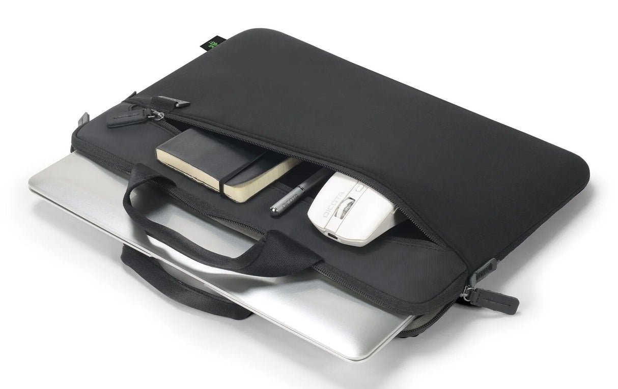 DICOTA D3250504 laptop case 35.6 cm (14") Sleeve case Black