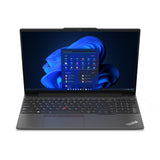 Lenovo ThinkPad E16 Gen 1 (Intel) Intel® Core™ i3 i3-1315U Laptop 40.6 cm (16") WUXGA 8 GB DDR4-SDRAM 256 GB SSD Wi-Fi 6 (802.11ax) Windows 11 Pro UK English Black