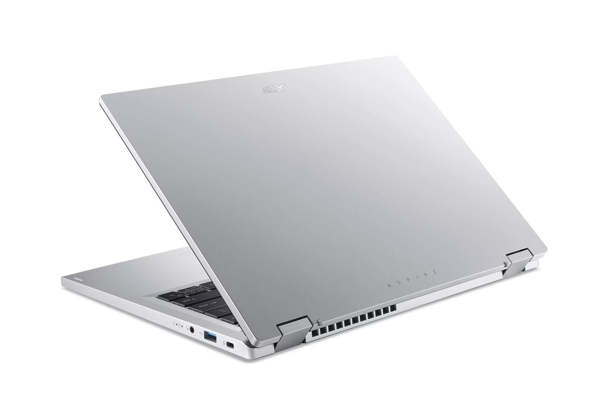 Acer Aspire Go Spin 14 AGSP14-31PT-C0WV Intel® N N150 Hybrid (2-in-1) 35.6 cm (14") Touchscreen WUXGA 4 GB LPDDR5-SDRAM 128 GB eUFS Wi-Fi 6 (802.11ax) Windows 11 Home in S mode Silver AZERTY