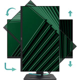 MSI PRO MP275PG 27 Inch Monitor, FHD (1920 x 1080), 100Hz, IPS, 1ms, 1x HDMI 1.4b, 1x DP 1.2a output, 1x D-Sub(VGA), Built-in Speakers, Anti-Glare, Anti-Flicker, Less Blue light, TÜV Certified, VESA, Kensington, 4-way adjustable stand, Black