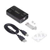 StarTech.com USB Galvanic Isolator, Up To 6KV, Electrical Noise Isolator, IP40, DIN Rail Mount, Isolated Power Filter, USB 2.0/1.1, 5V/250mA, Plug-and-Play, TAA