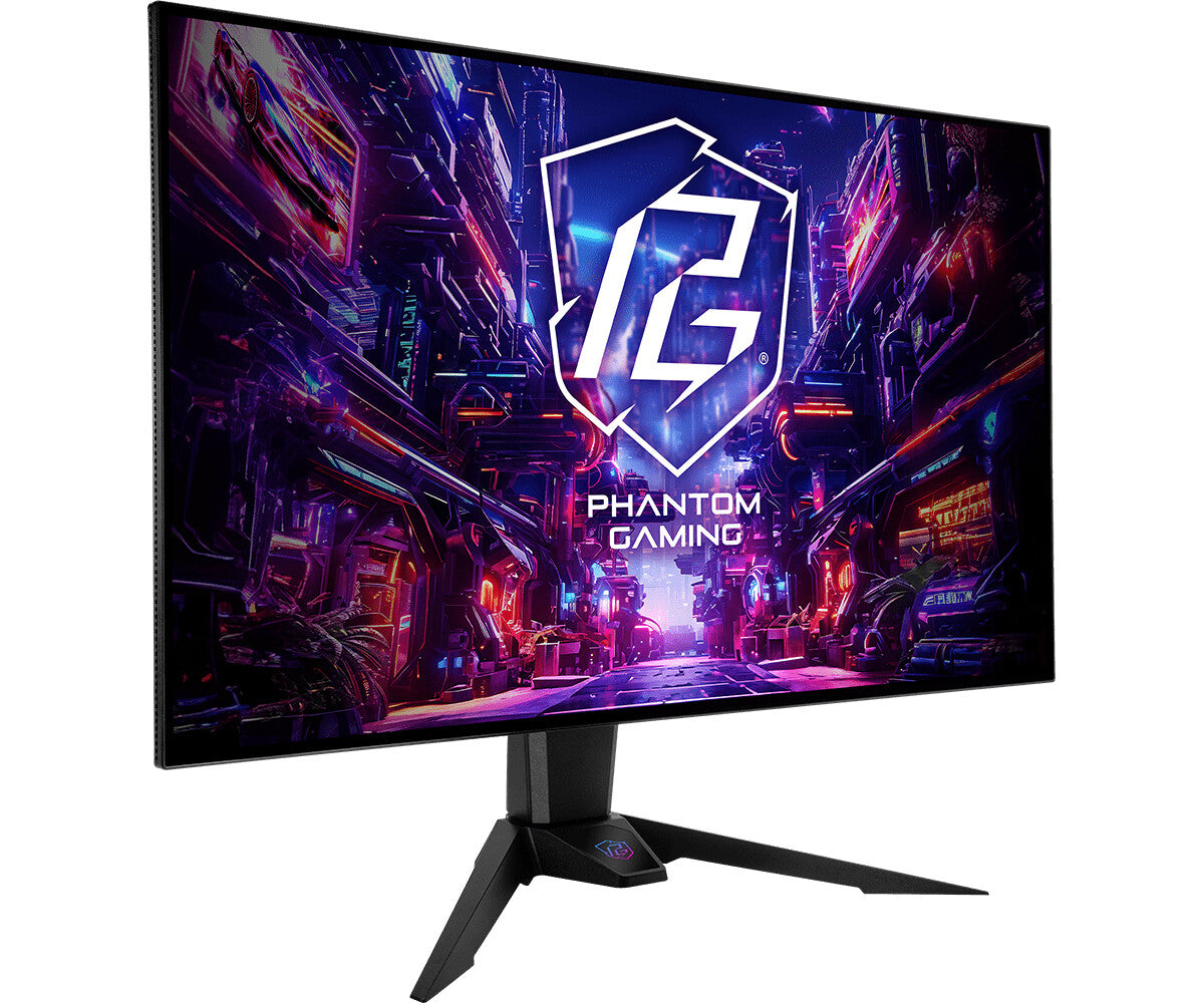 Asrock PGO32UFS computer monitor 80 cm (31.5") 3840 x 2160 pixels 4K Ultra HD OLED Black