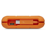 LaCie Rugged USB-C external hard drive 5 TB USB Type-C 3.2 Gen 1 (3.1 Gen 1) Grey, Yellow