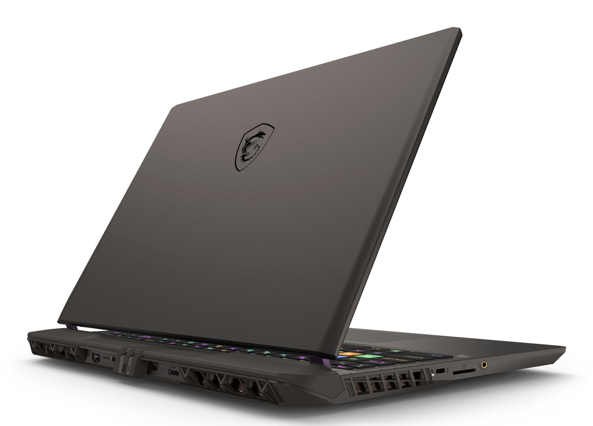 MSI Vector 16 HX A14VGG-248UK Intel® Core™ i9 i9-14900HX Laptop 40.6 cm (16") Quad HD+ 32 GB DDR5-SDRAM 1 TB SSD NVIDIA GeForce RTX 4070 Wi-Fi 7 (802.11be) Windows 11 Home Advanced Black