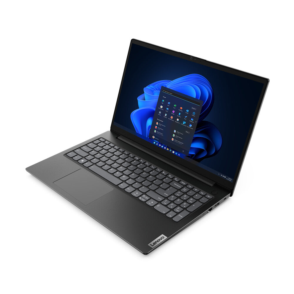 Lenovo V15 G4 ABP AMD Ryzen™ 5 7430U Laptop 39.6 cm (15.6") Full HD 8 GB DDR4-SDRAM 256 GB SSD Wi-Fi 6 (802.11ax) Windows 11 Pro UK English Black