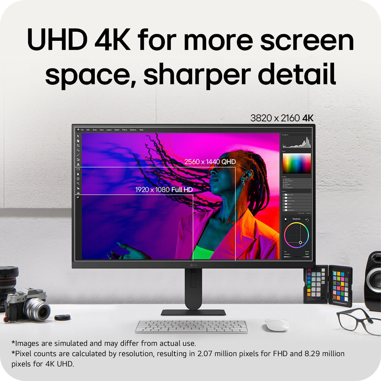 LG UltraFine™ U7 27U710B-B, 27-inch UHD 4K UHD IPS monitor