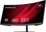 Viewsonic VG3419C-2 computer monitor 86.4 cm (34") 3440 x 1440 pixels UltraWide Quad HD LED Black