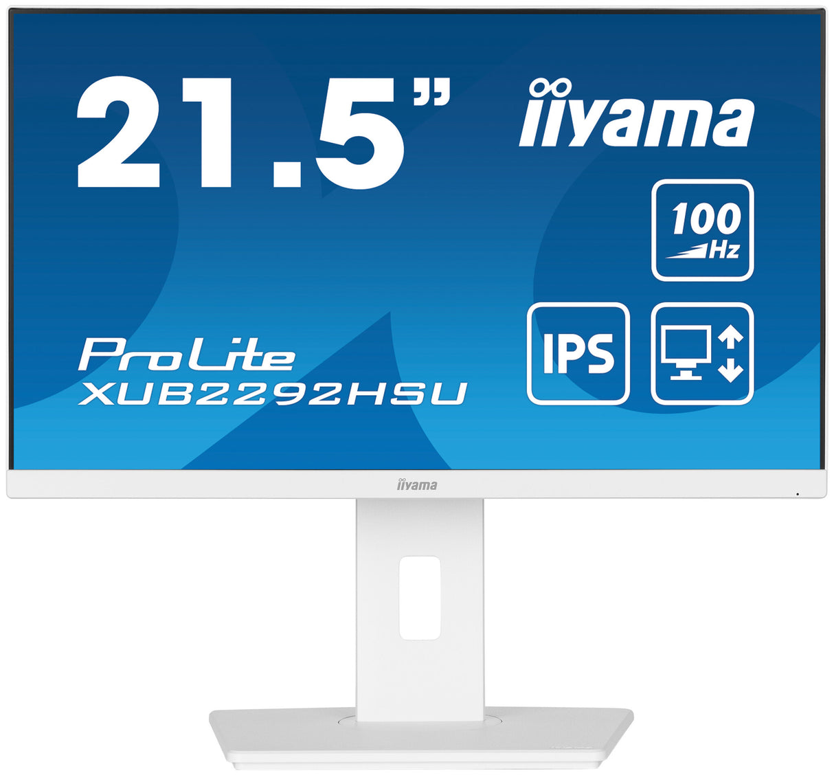 iiyama ProLite XUB2292HSU-W6 computer monitor 54.6 cm (21.5") 1920 x 1080 pixels Full HD LED White