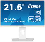 iiyama ProLite XUB2292HSU-W6 computer monitor 54.6 cm (21.5") 1920 x 1080 pixels Full HD LED White