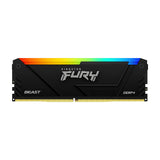 Kingston Technology FURY 32GB 3200MT/s DDR4 CL16 DIMM (Kit of 2) Beast RGB