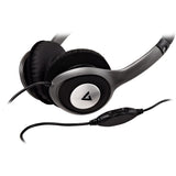 V7 HA520-2EP headphones/headset Wired Head-band Music Black, Silver