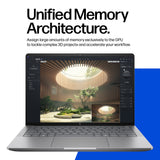 HP ZBook Ultra G1a Copilot+ PC AMD Ryzen AI Max+ PRO PRO 395 Mobile workstation 35.6 cm (14") Touchscreen 2.8K 128 GB LPDDR5x-SDRAM 2 TB SSD Wi-Fi 7 (802.11be) Windows 11 Pro AI Workstation, AI PC Silver