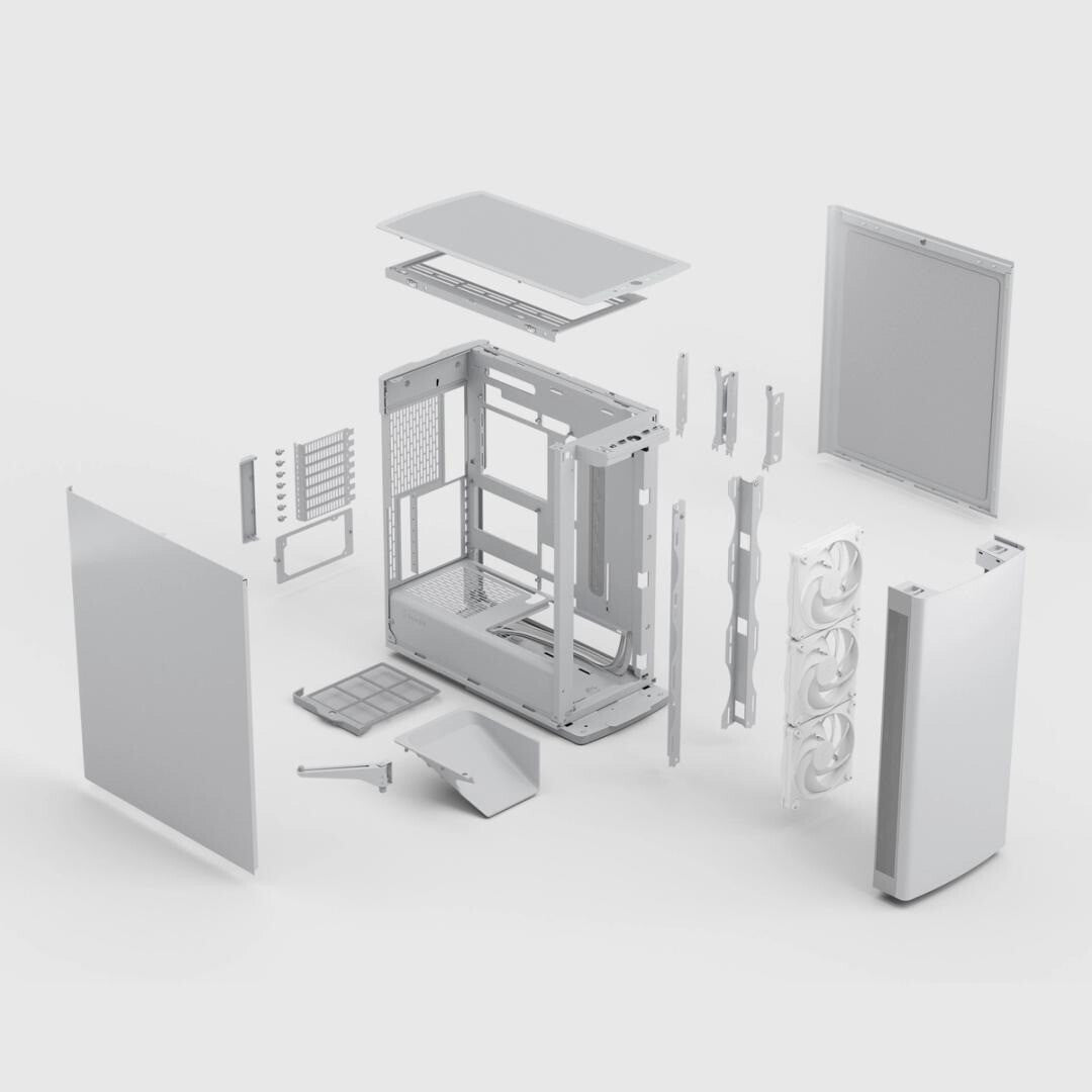 Fractal Design Define One Light Solid Midi Tower White