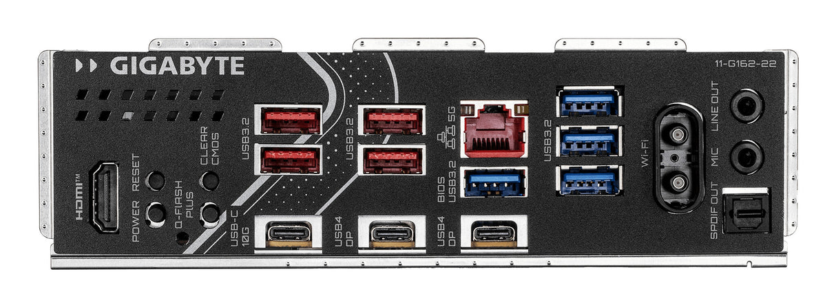 GIGABYTE X870E EAGLE X3D WIFI7 Motherboard - Supports AMD Ryzen 9000 CPUs, 14+2+2 Phases Digital VRM, up to 9000Hz DDR5 (OC), 1xPCIe 5.0 + 3xPCIe 4.0, Wi-Fi 7, 5GbE LAN, USB 4