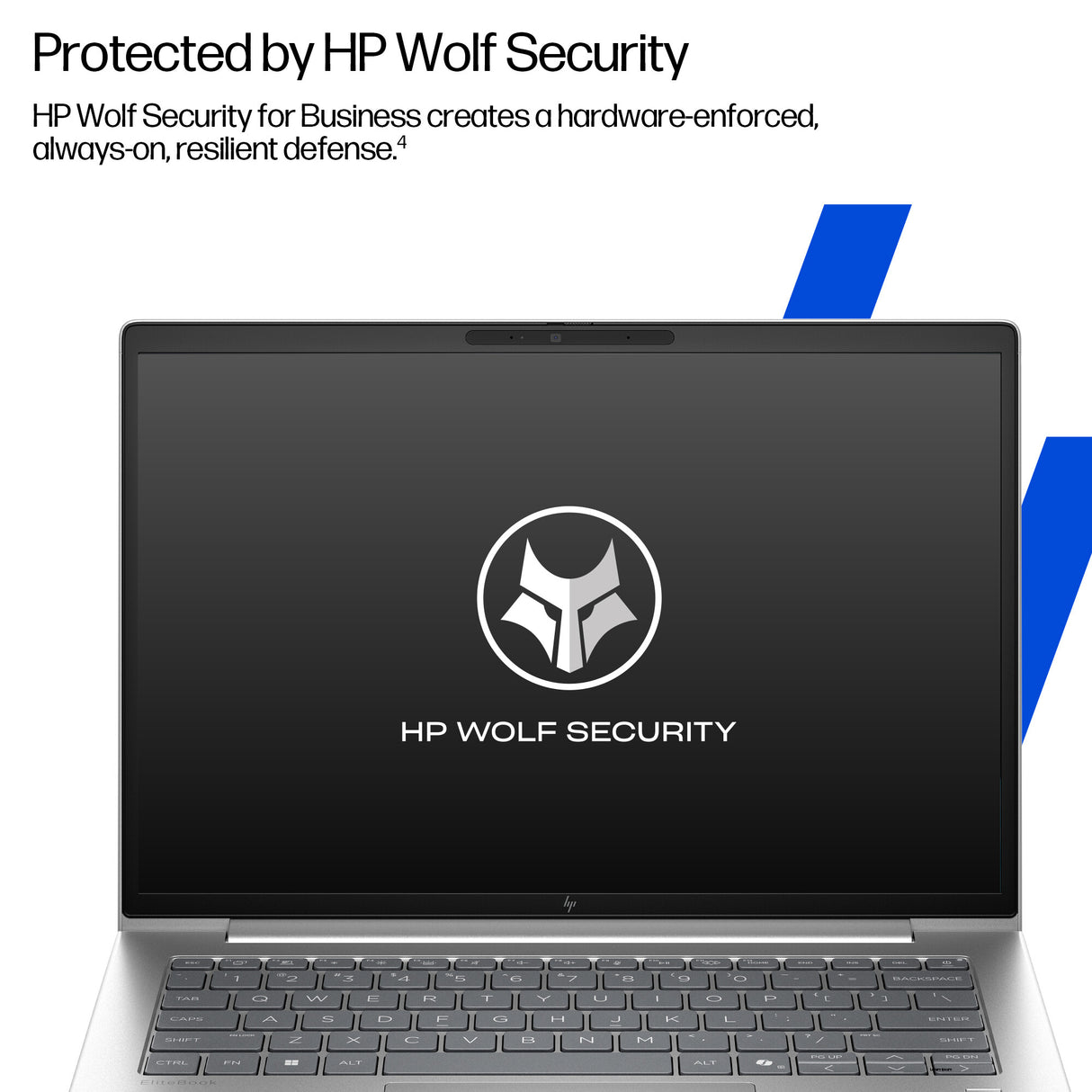 HP EliteBook 6 G1i AI Wolf Pro Security Edition Intel Core Ultra 7 255U Laptop 35.6 cm (14") Touchscreen WUXGA 16 GB DDR5-SDRAM 512 GB SSD Wi-Fi 7 (802.11be) Windows 11 Pro AI PC Silver