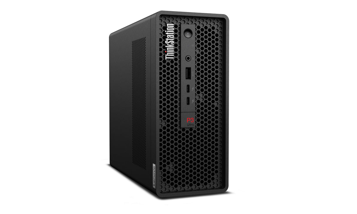 Lenovo ThinkStation P3 Ultra SFF Intel® Core™ i7 i7-14700 32 GB DDR5-SDRAM 1 TB SSD NVIDIA RTX A2000 Windows 11 Pro Mini Tower Workstation Black