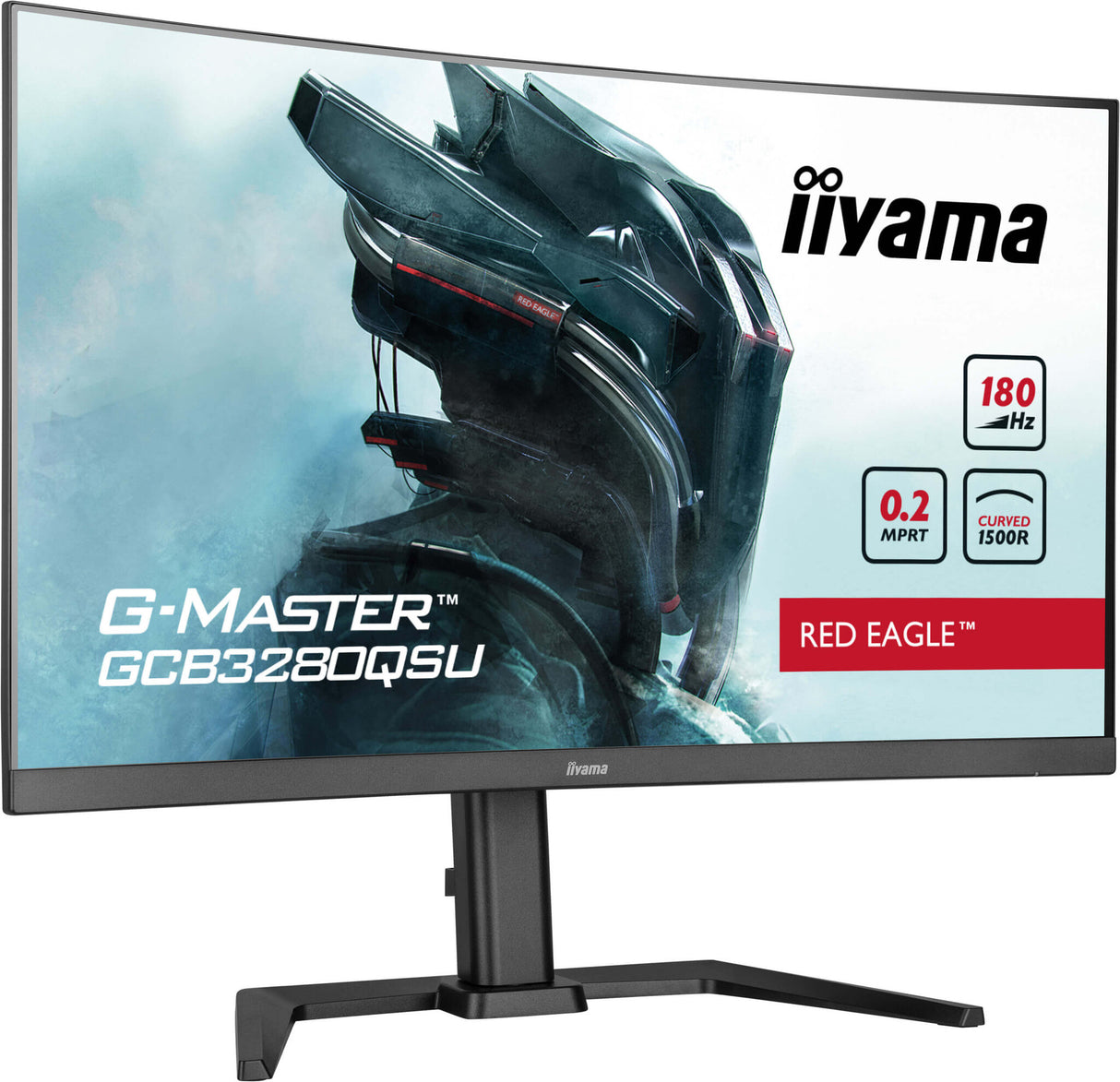iiyama G-MASTER GCB3280QSU-B2 computer monitor 80 cm (31.5") 2560 x 1440 pixels Dual QHD LED Black