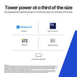 HP Z2 SFF G1i Wolf Pro Security Edition Intel Core Ultra 7 265K 48 GB DDR5-SDRAM 1 TB SSD NVIDIA RTX Pro 2000 Blackwell Windows 11 Pro Workstation AI Workstation, AI PC Black