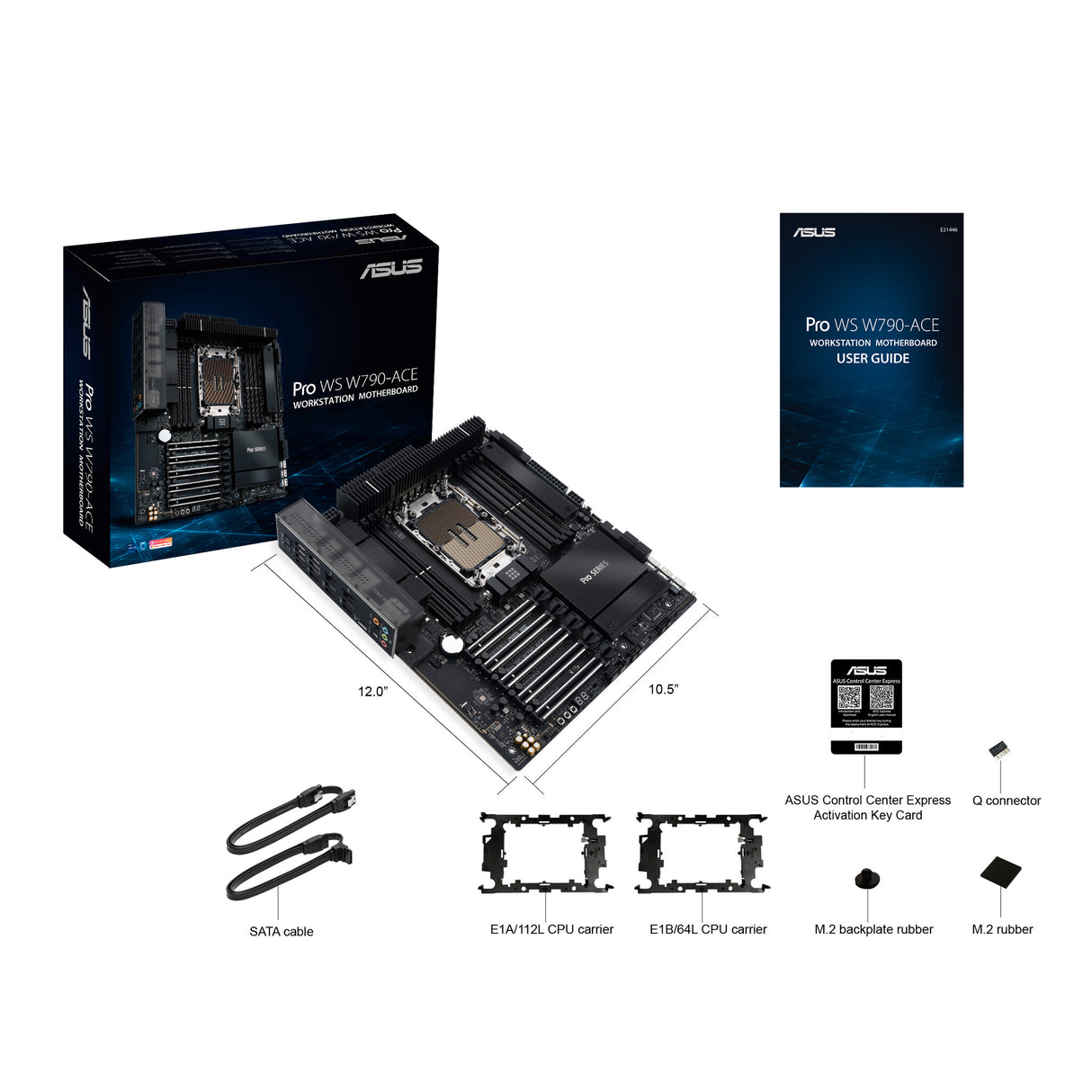 ASUS PRO WS W790-ACE Intel W790 LGA 4677 (Socket E) SSI CEB