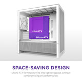 NZXT H9 H3 Flow Midi Tower White