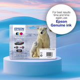 Epson Polar bear 26XL Claria Premium Multipack 4-colours Ink