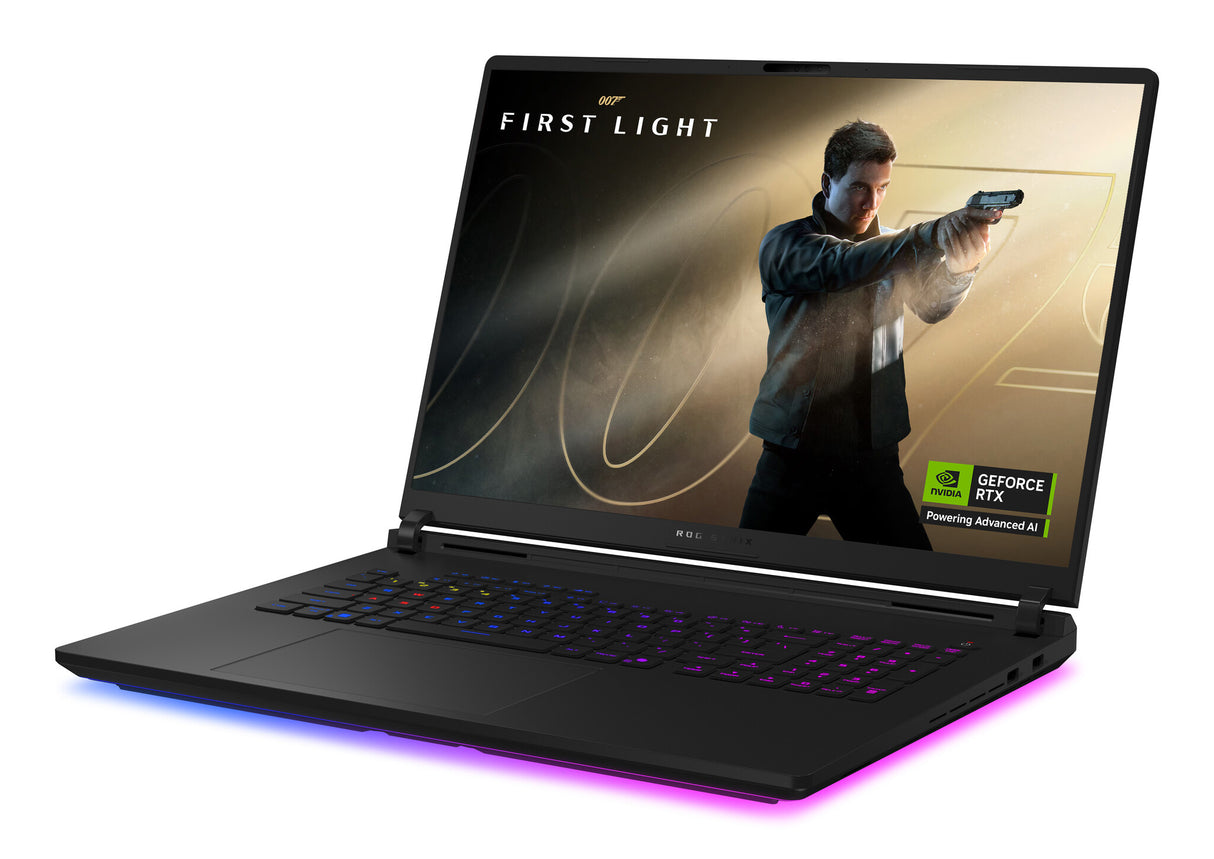 ASUS ROG Strix SCAR 18 G835LWG-TQ304W Intel Core Ultra 9 290HX Plus Laptop 45.7 cm (18") WQUXGA 32 GB DDR5-SDRAM 1 TB SSD NVIDIA GeForce RTX 5080 Wi-Fi 7 (802.11be) Windows 11 Home Black