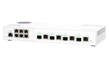 QNAP QSW-M2106-4C network switch Managed L2 2.5G Ethernet (100/1000/2500) White