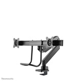 Neomounts NM-D775DXBLACK Monitor arm 10-32" - gas spring - Topfix - 180°-stop