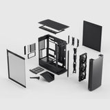 Fractal Design Define One Dark TG Light Tint Midi Tower Black