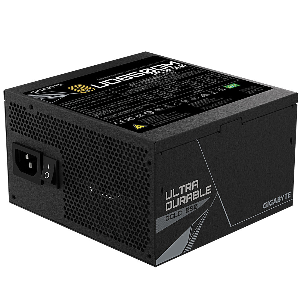 GIGABYTE GP-UD850GM PG5 power supply unit 850 W 20+4 pin ATX ATX Black