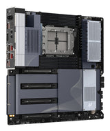GIGABYTE TRX50 AI TOP-2B Motherboard - AMD Ryzen Threadripper PRO 7000 CPUs, 16+8+4 Phases Digital VRM, up to 5200 MHz DDR5, 4xPCIe 5.0 M.2, Wi-Fi 7, 10 GbE LAN, USB 4