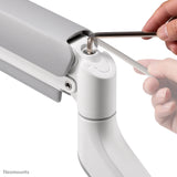 Neomounts DS70-450WH1 Monitor arm 17-42" - gas spring - Topfix - 180°-stop