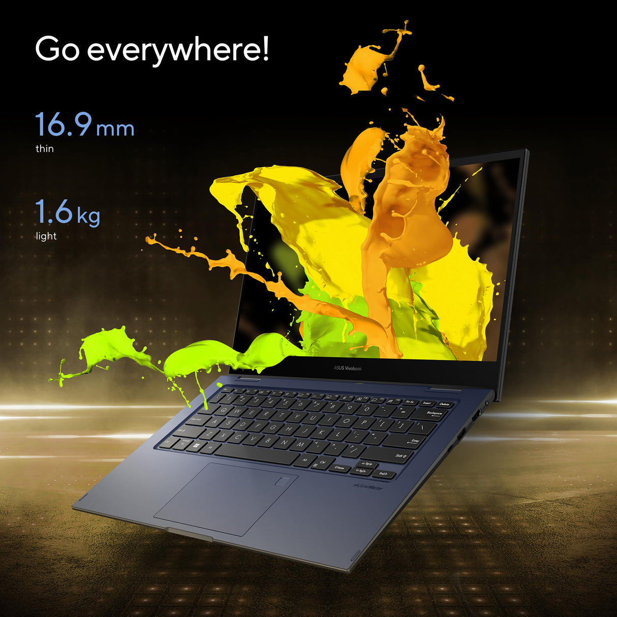ASUS Vivobook Go 14 Flip TP1400KA-EC002WS Intel® Celeron® N N4500 Hybrid (2-in-1) 35.6 cm (14") Touchscreen Full HD 4 GB DDR4-SDRAM 128 GB eMMC Wi-Fi 5 (802.11ac) Windows 11 Home in S mode Blue