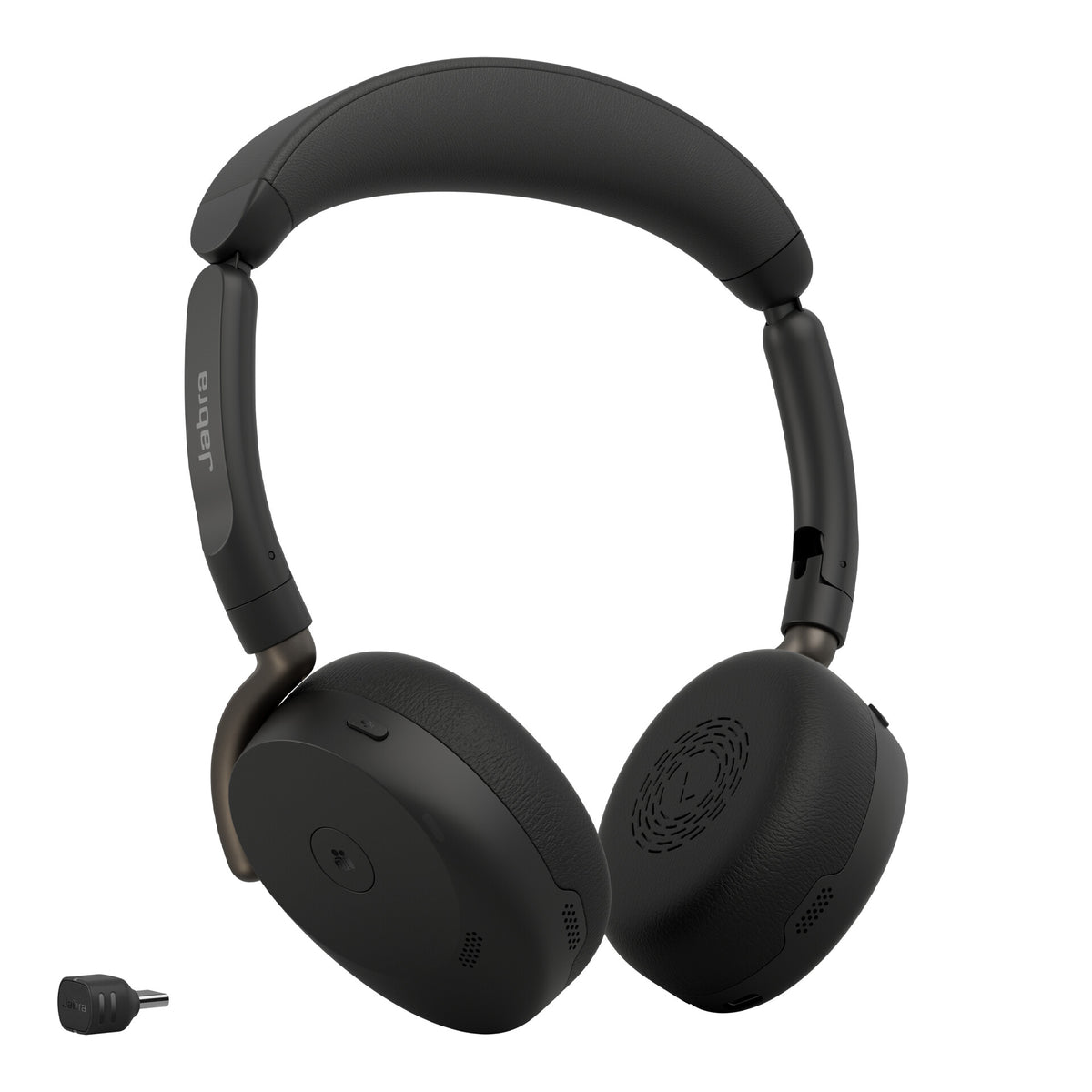 Jabra Evolve3 65 Flex MS - USB-C with Dongle - Black