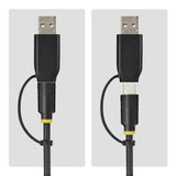 StarTech.com USB-C/USB-A to M.2 NVMe Dock Adapter, 10Gbps, Tool-Free External M.2 NVMe SSD Reader, B+M/M-Key