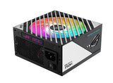 Fuente de alimentación Asus ROG LOKI SFX-L Platinum de 750 W, factor de forma pequeño, totalmente modular, 80+ Platinum, PCIe 5.0, botón de ventilador de 0 dB, RGB, soporte ATX a SFX