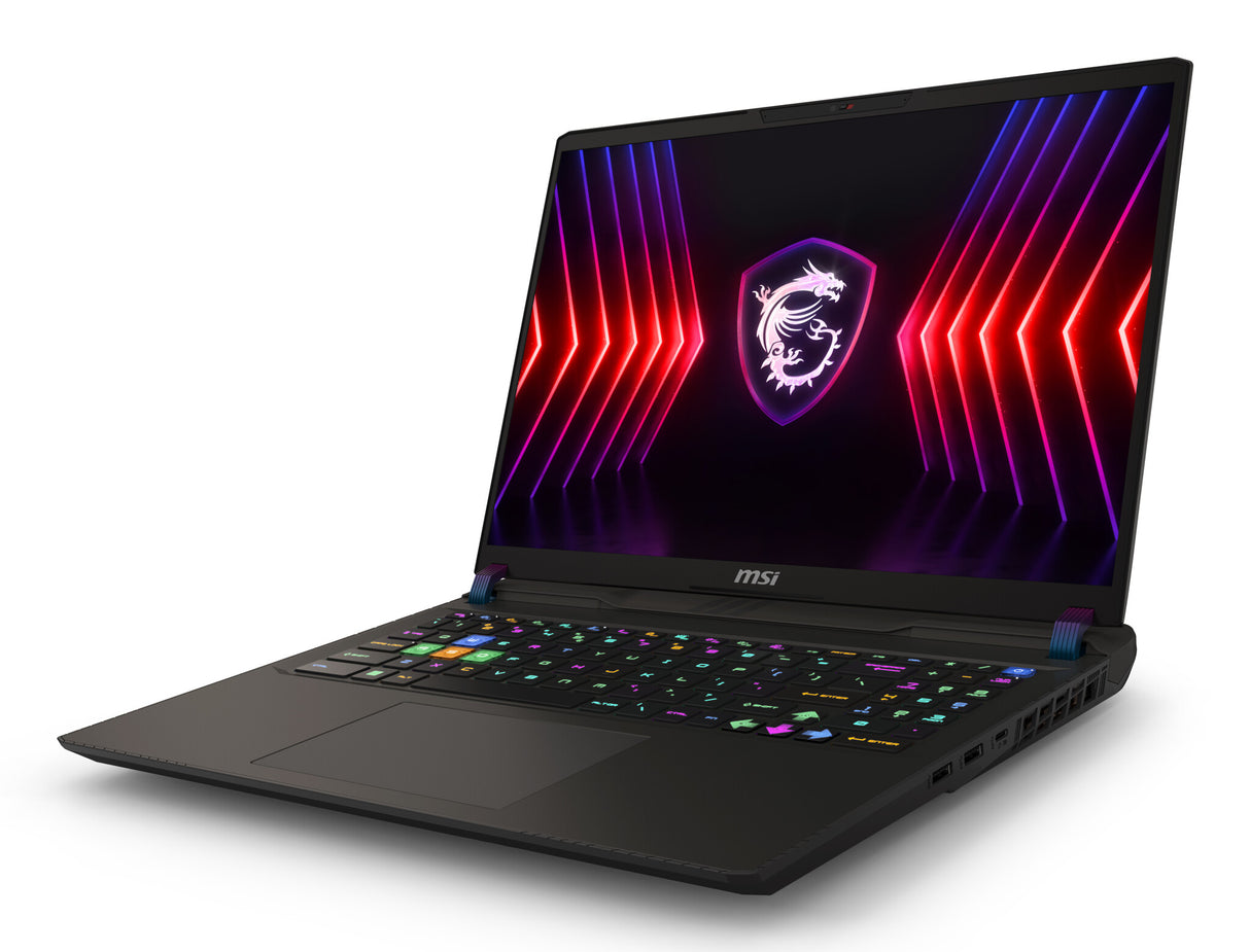 MSI Vector 16 HX A14VGG-248UK Intel® Core™ i9 i9-14900HX Laptop 40.6 cm (16") Quad HD+ 32 GB DDR5-SDRAM 1 TB SSD NVIDIA GeForce RTX 4070 Wi-Fi 7 (802.11be) Windows 11 Home Advanced Black