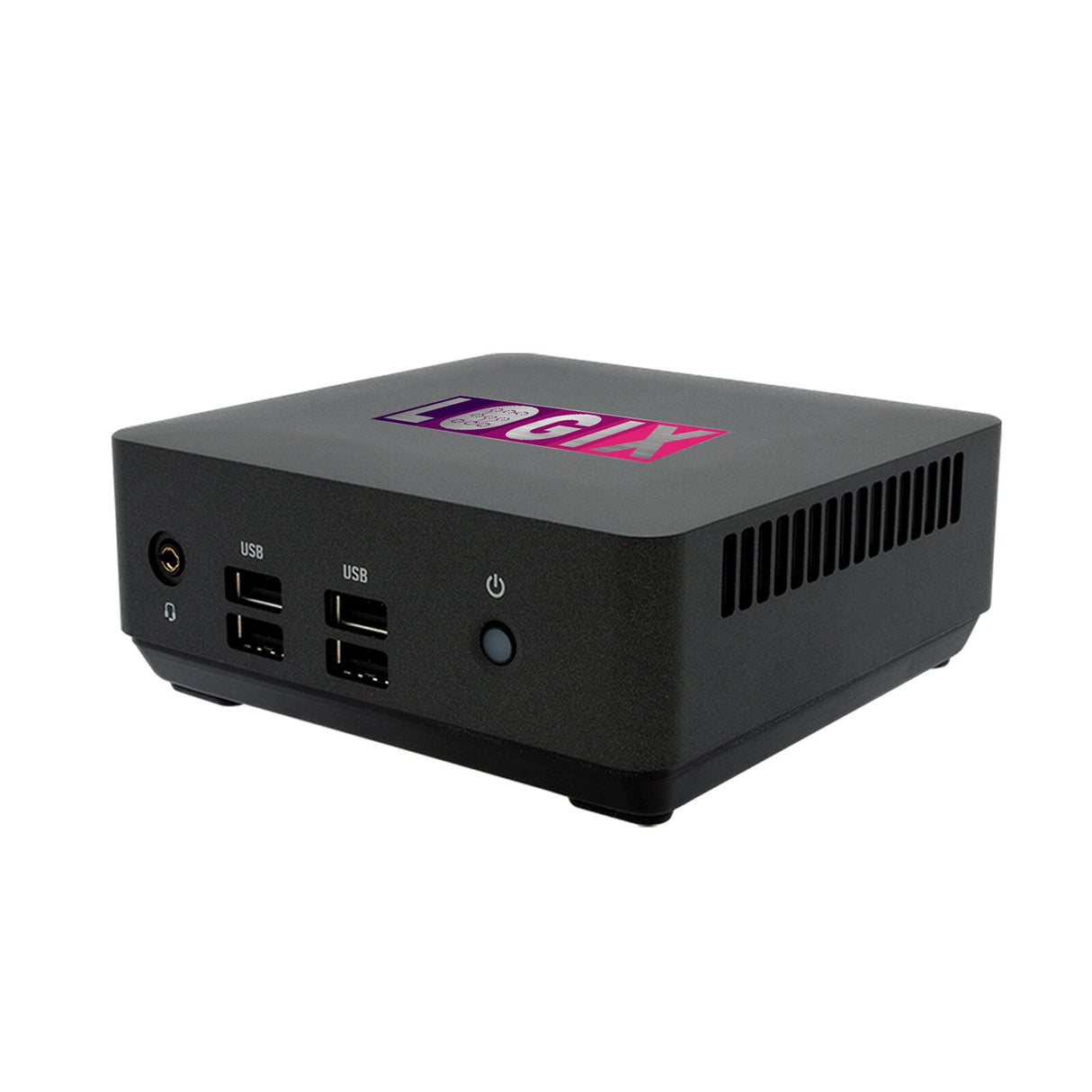 LOGIX Intel Core i5-1335U 4.6GHz 10 Core CPU, 1 x DDR4 16GB SO-DIMM, 500GB Kingston NVMe, Wireless AX & Bluetooth 5.2 Windows 11 Pro - Pre-Built Intel® Core™ i5 SSD Black