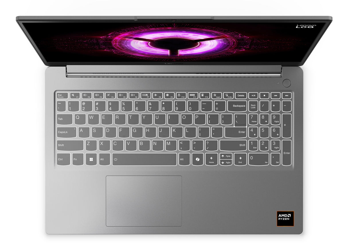 Lenovo LOQ 15ARP10E AMD Ryzen™ 7 170 Laptop 39.6 cm (15.6") Full HD 16 GB DDR5-SDRAM 1 TB SSD NVIDIA GeForce RTX 3050 Wi-Fi 6 (802.11ax) Windows 11 Home English Grey