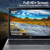 Acer Chromebook Spin 312 (CP312‑1H) – Intel N100, 12.2" WUXGA Touch, 4GB LPDDR5, 64GB eMMC, Silver