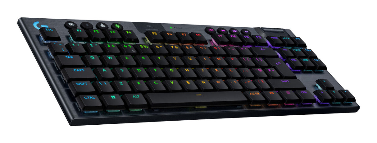 Logitech G G915 X LIGHTSPEED keyboard Gaming USB + RF Wireless + Bluetooth QWERTY UK English Black