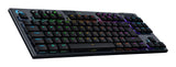 Logitech G G915 X LIGHTSPEED keyboard Gaming USB + RF Wireless + Bluetooth QWERTY UK English Black