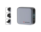 Verbatim Mini GaN Charger 100W with Display