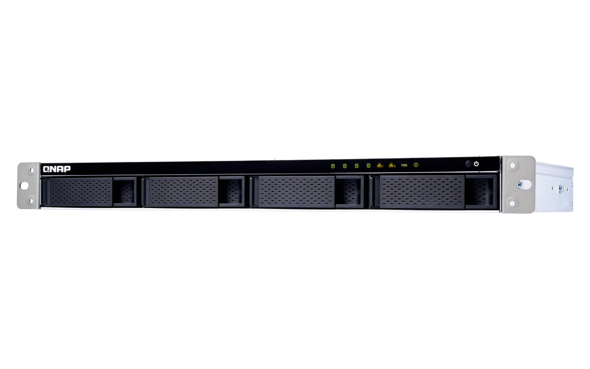 QNAP TS-431XEU-8G NAS Rack (1U) Ethernet LAN Black, Stainless steel Alpine AL-314